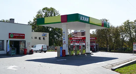 Stacja paliw AXAN Miedzna